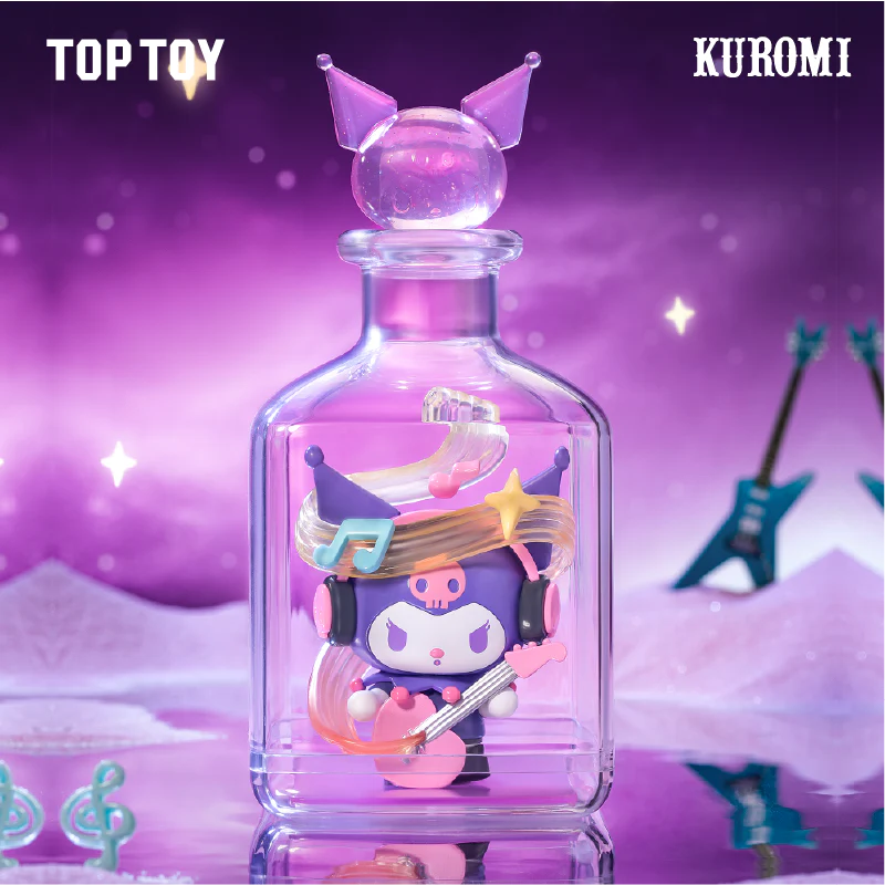 Sanrio Kuromi Wishing Bottle Blind Box by Toptoy
