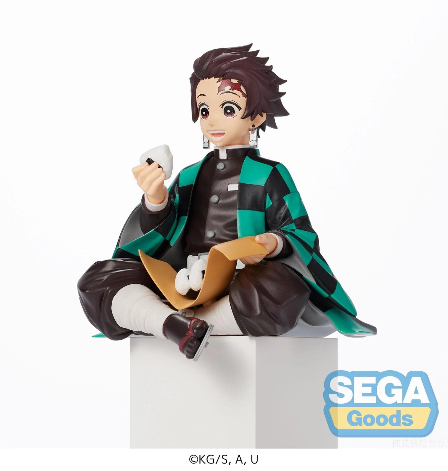 Demon Slayer Tanjiro Noodle Stopper Eating figure by SEGA