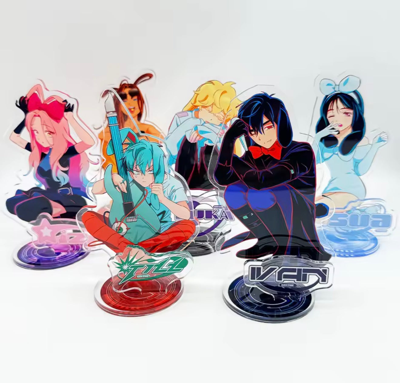 STARGAZER アクリルスタンド MOON BIN Alien Stage Bunny Themed Acrylic Stands – Tsukimi.co
