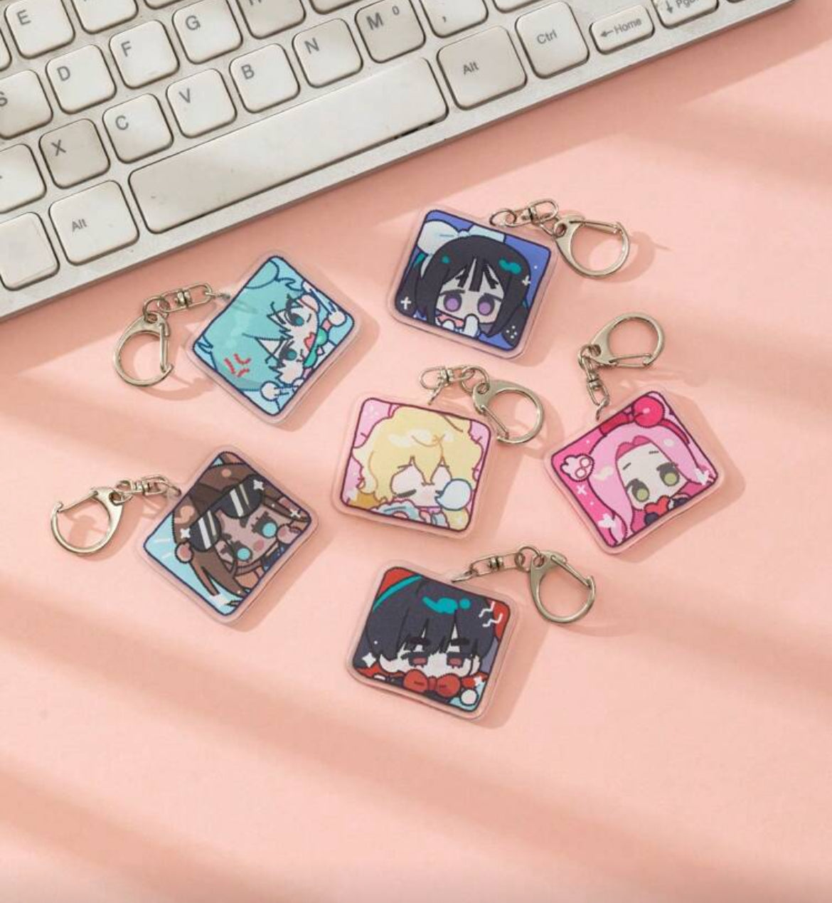 Alien Stage Acrylic Mizi Chibi Keychain