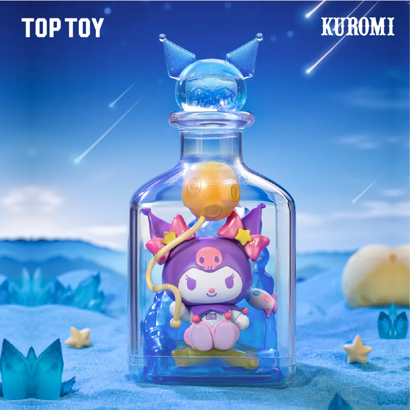 Sanrio Kuromi Wishing Bottle Blind Box by Toptoy