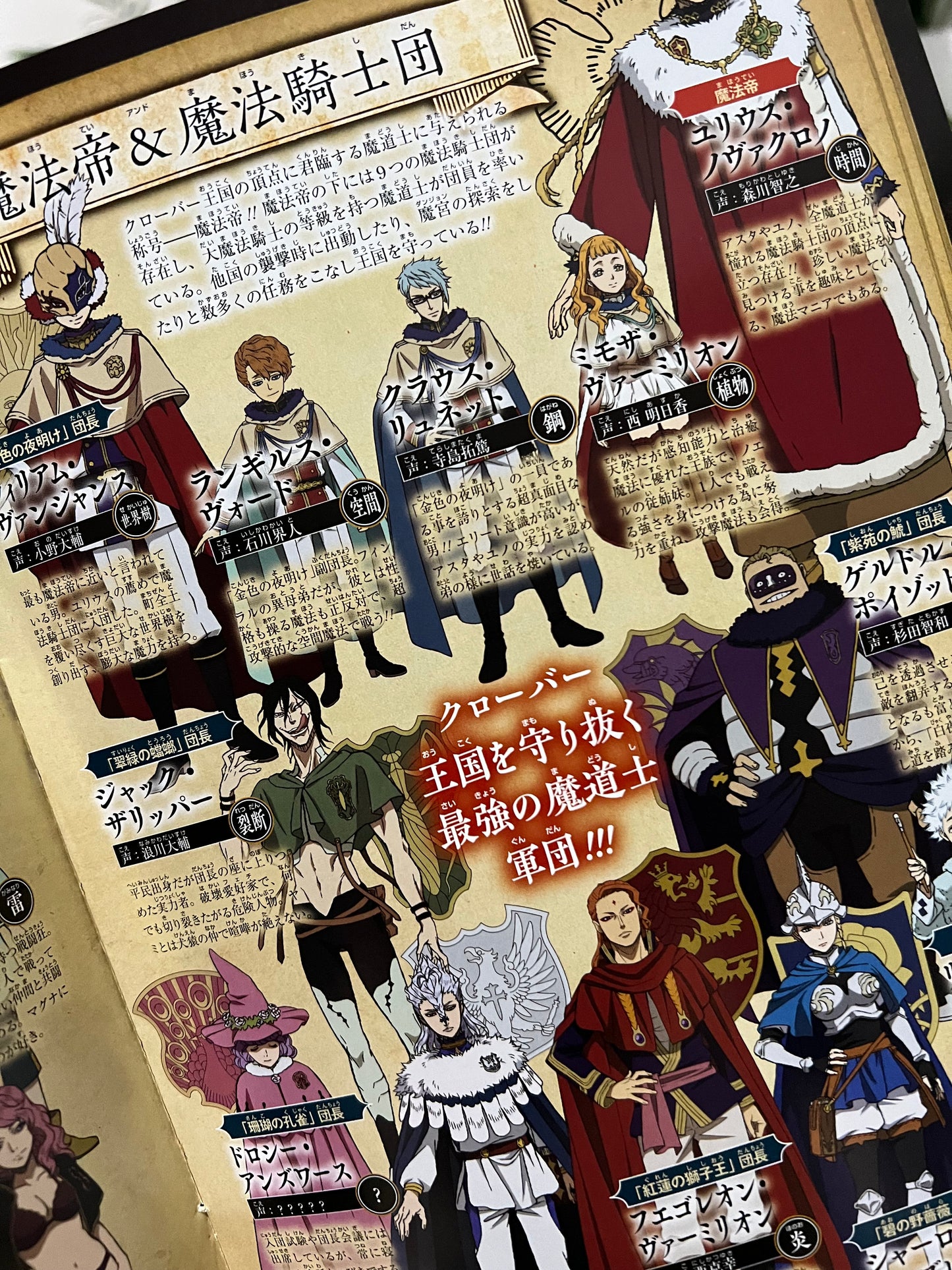 Black Clover: TV Anime Guide Booklet
