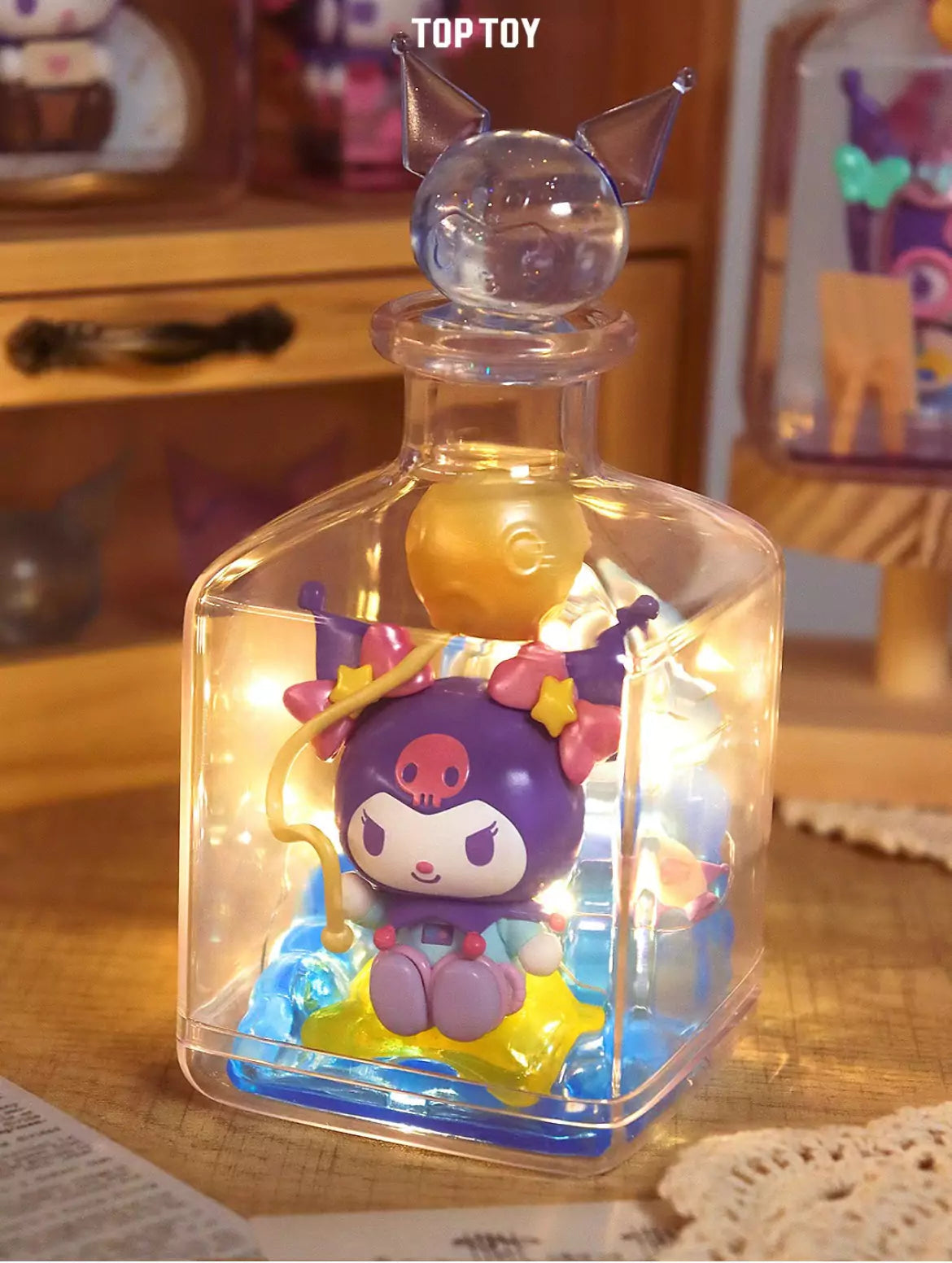 Sanrio Kuromi Wishing Bottle Blind Box by Toptoy