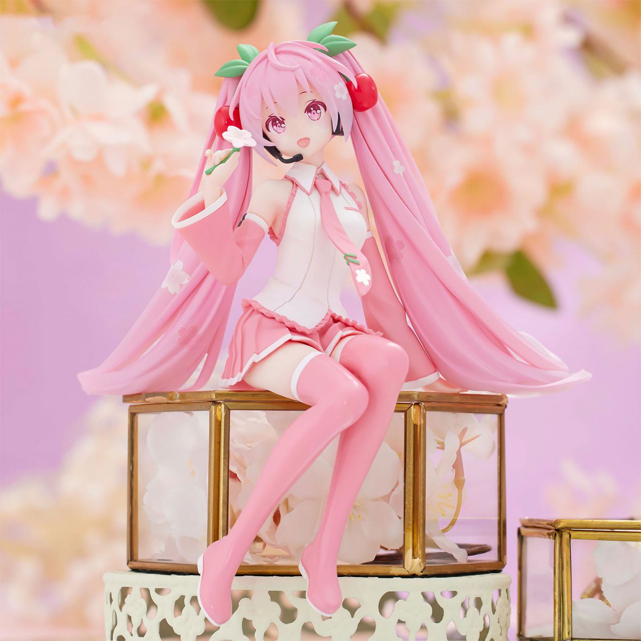 Vocaloid Sakura Miku 2024 Noodle Stopper figure by Furyu