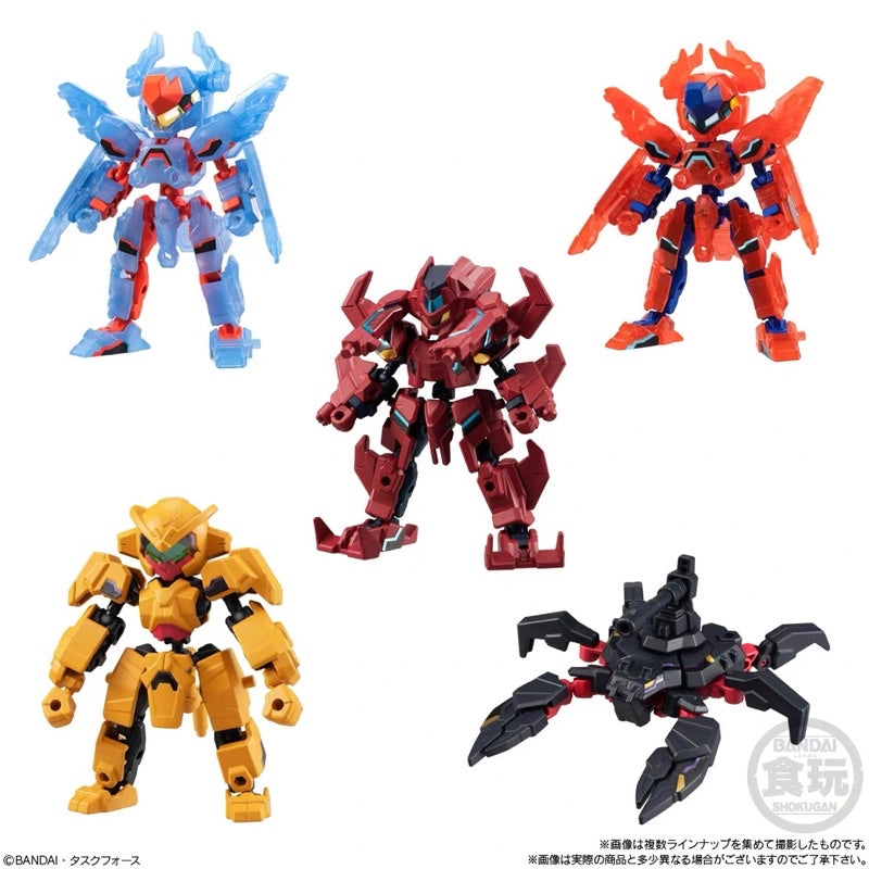 Animagear DE03 Gundam Mecha set of 10 by BANDAI