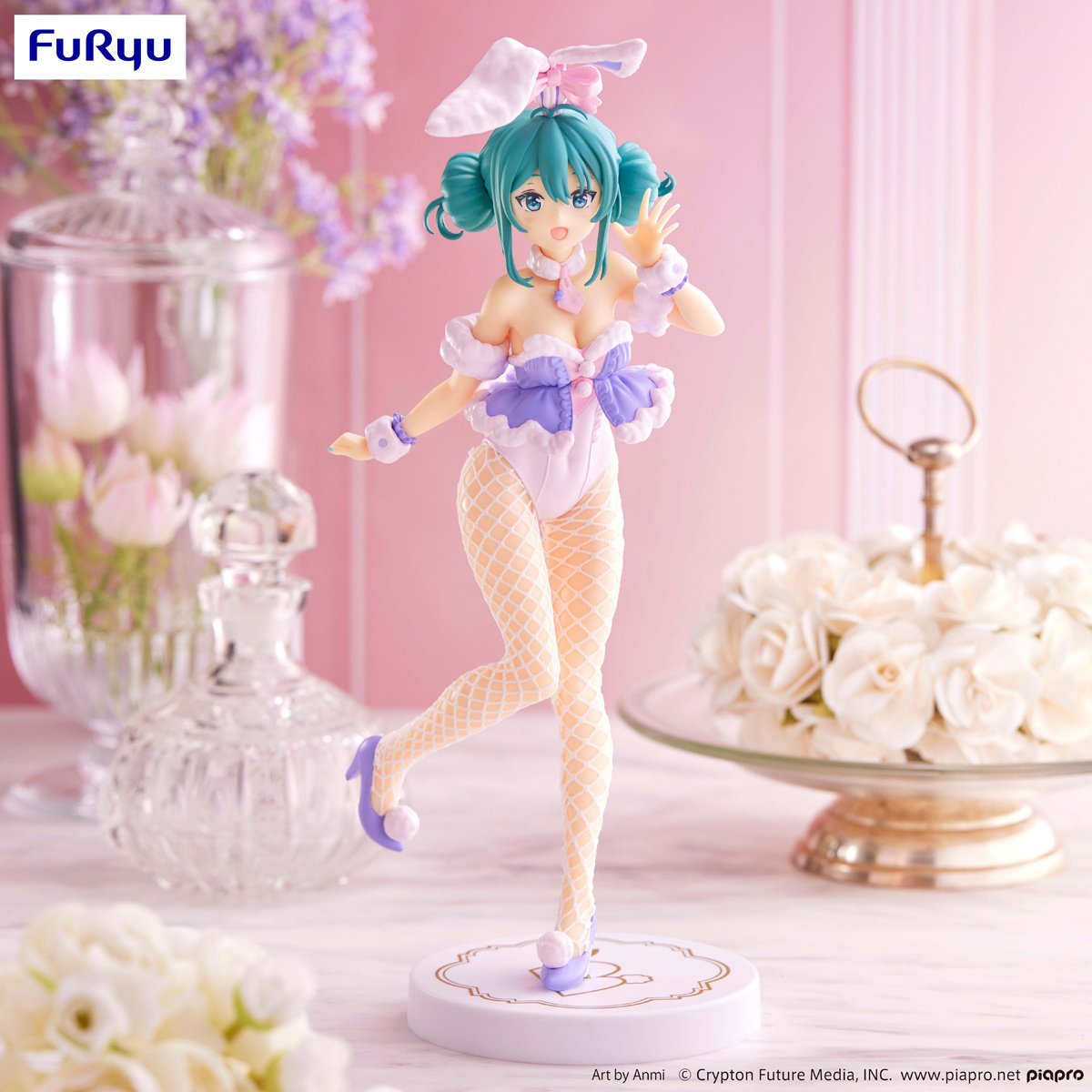 Vocaloid Hatsune Miku Bicute Bunny figure Lavender Variant