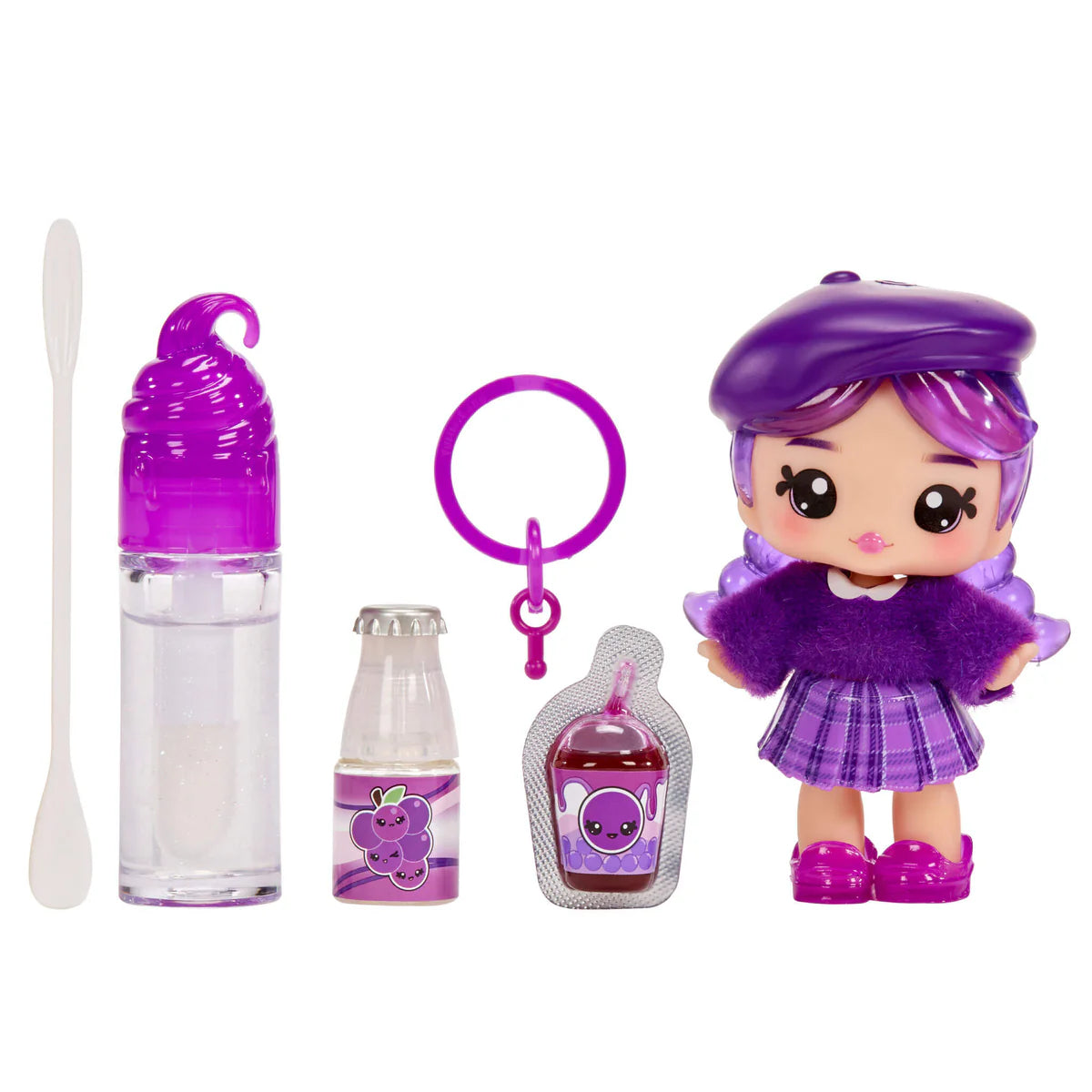 Yummiland Lip Gloss Doll Greta Grape