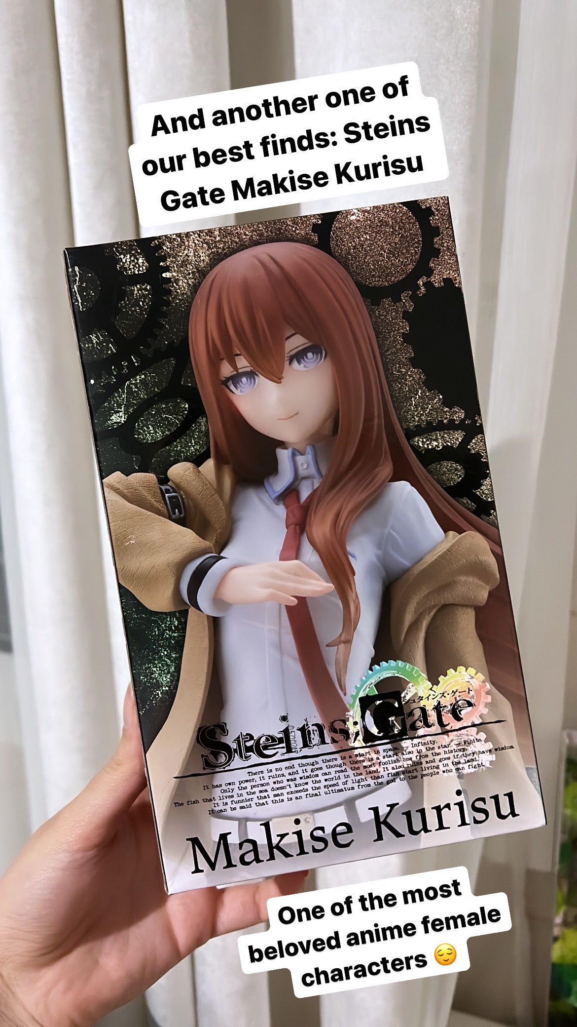 Steins; Gate Makise Kurisu figure by Taito