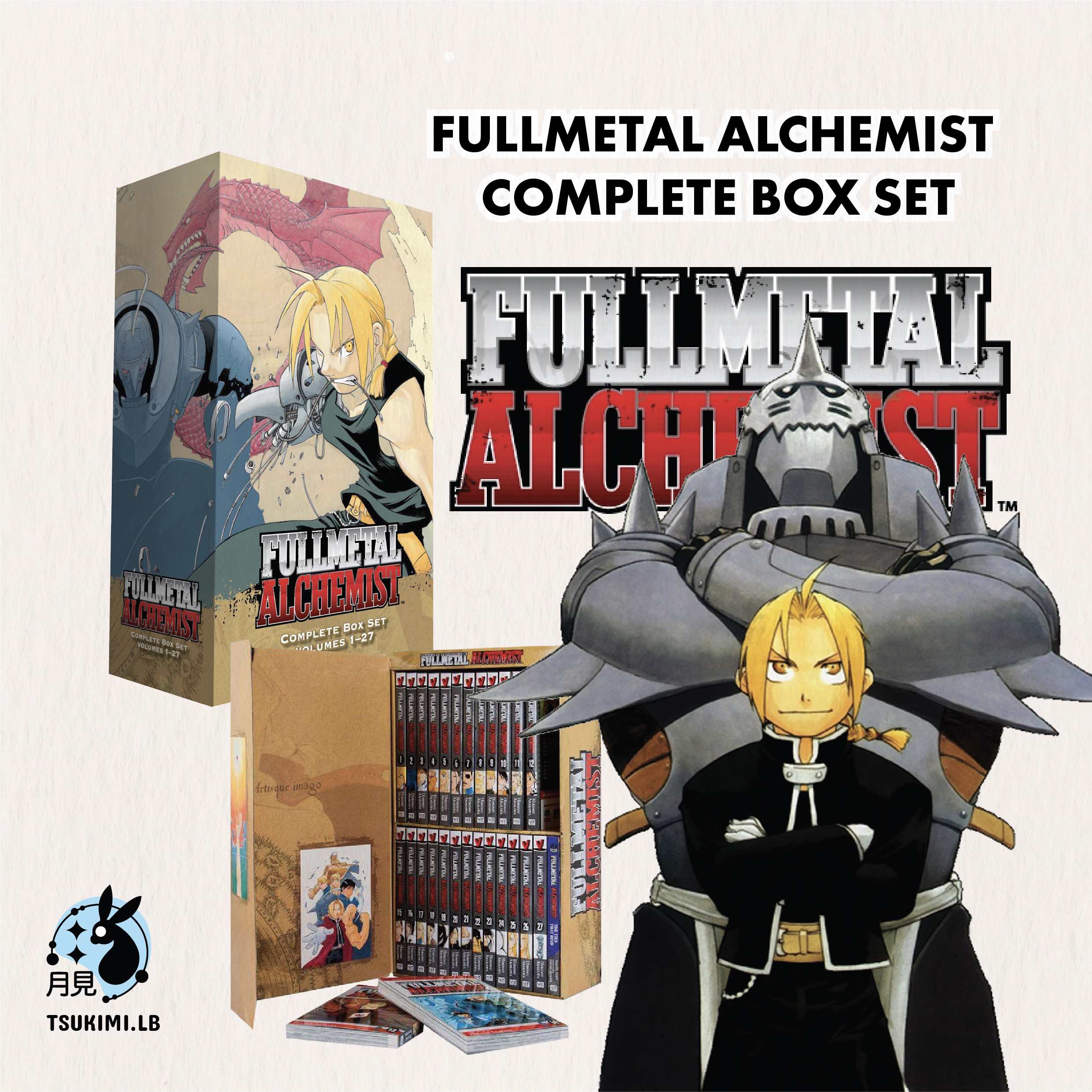 Fullmetal Alchemist: Complete Manga Box Set – Tsukimi.co