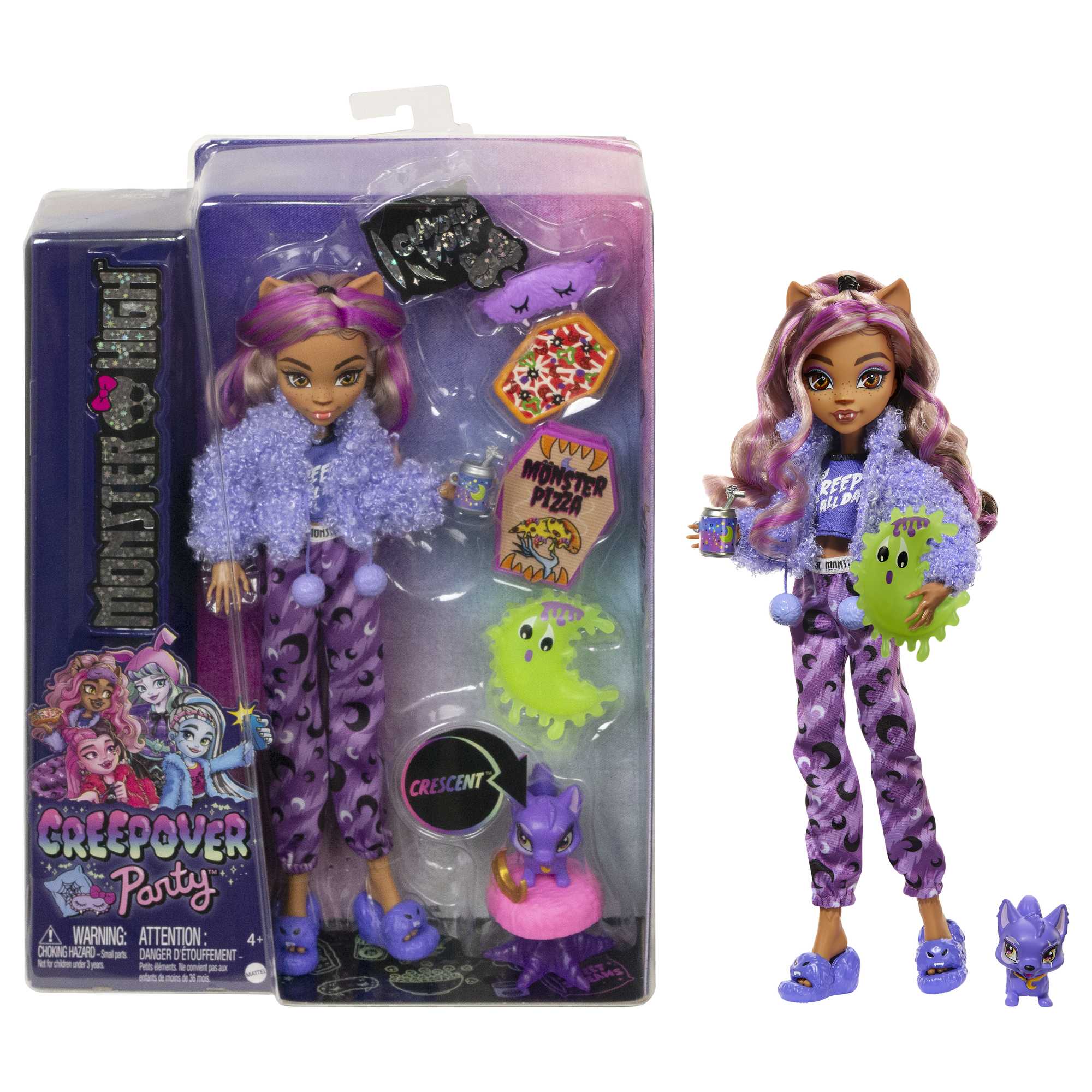 Monster High Creepover Party Clawdeen Doll
