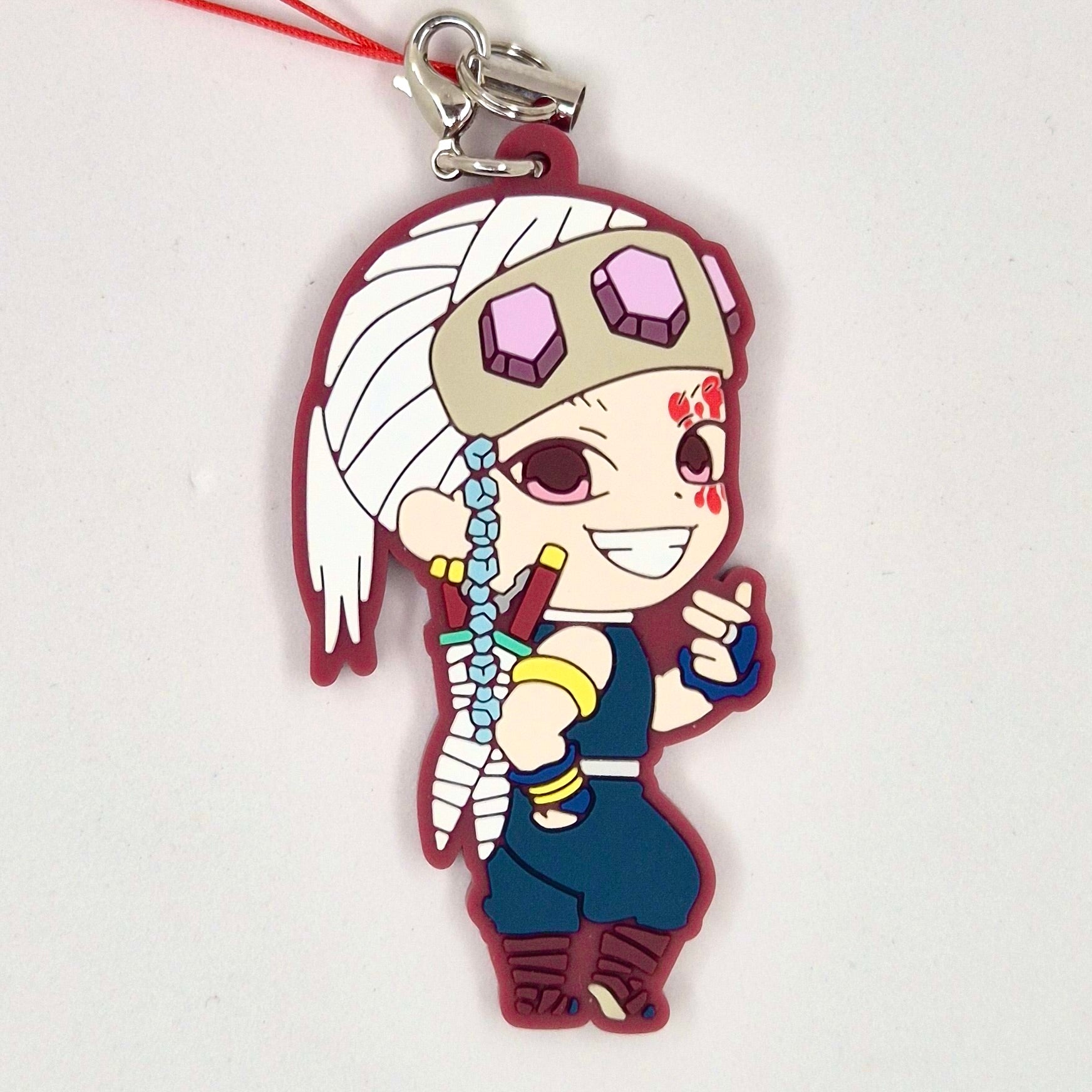 Demon Slayer Official Tengen Uzui Rubber Keychain