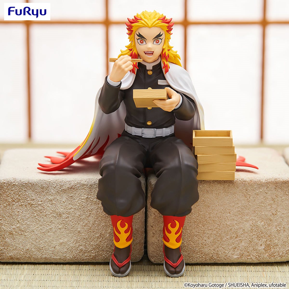 Demon Slayer Rengoku Noodle Stopper figure by Furyu