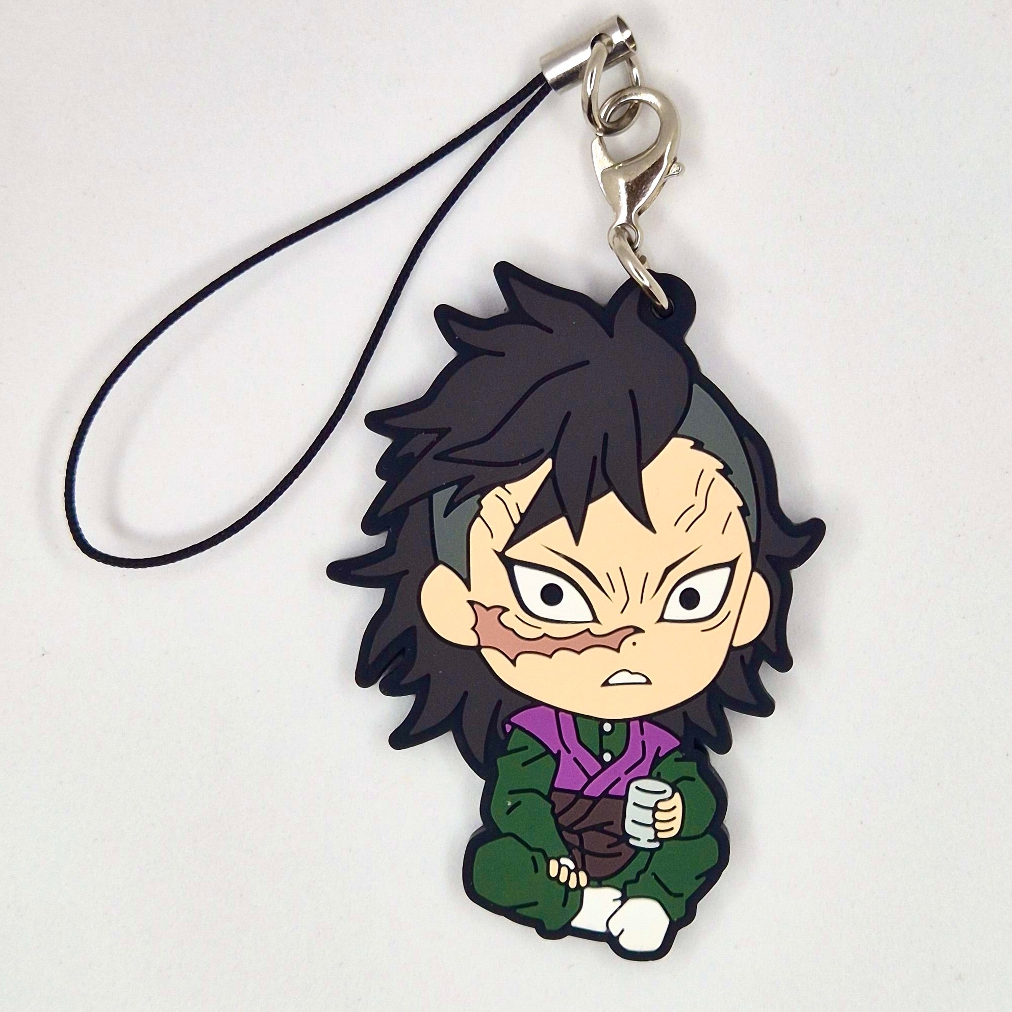 Demon Slayer Official Genya Rubber Keychain