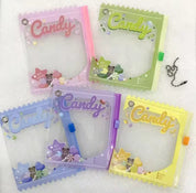 Candy My Fave Transparent Keychain Badge Photocard Holder Charm