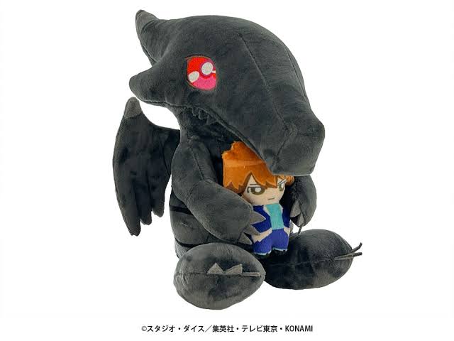 Yu-Gi-Oh! Red Eyes Black Dragon and Joey Wheeler Plush RARE JP