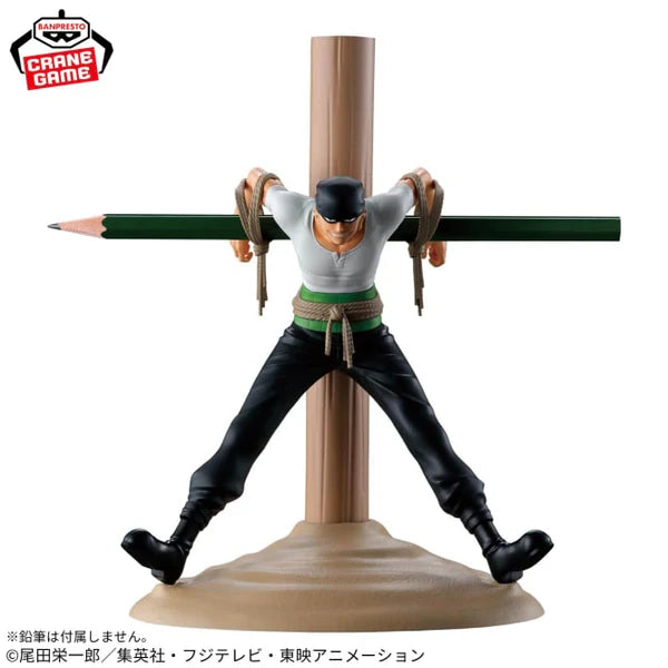 Banpresto - One Piece - Roronoa Zoro, Figlife! Pen Holder Stand Figure by Bandai