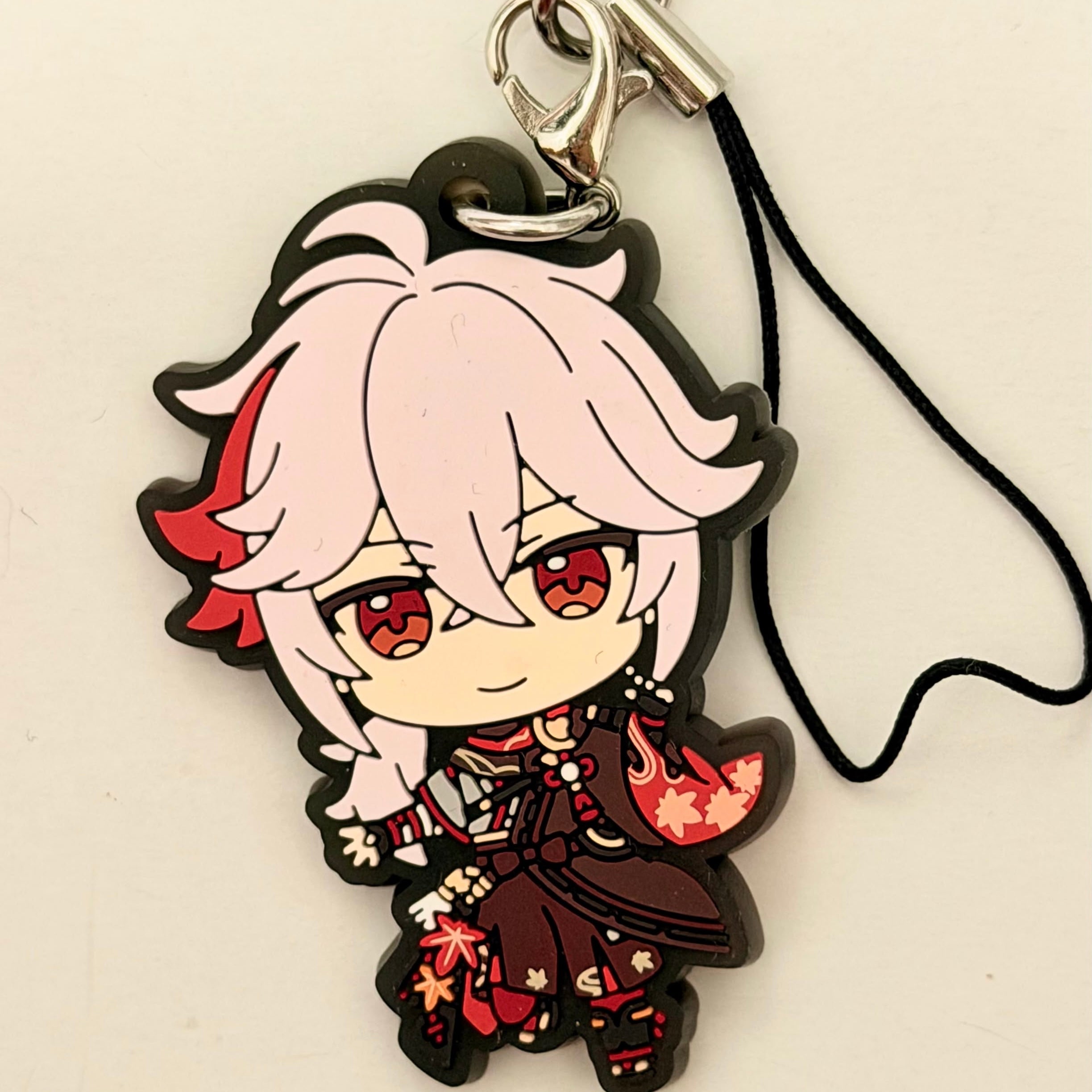 HoYoverse Genshin Impact Kaedehara Kazuha strap rubber keychain by Bushiroad