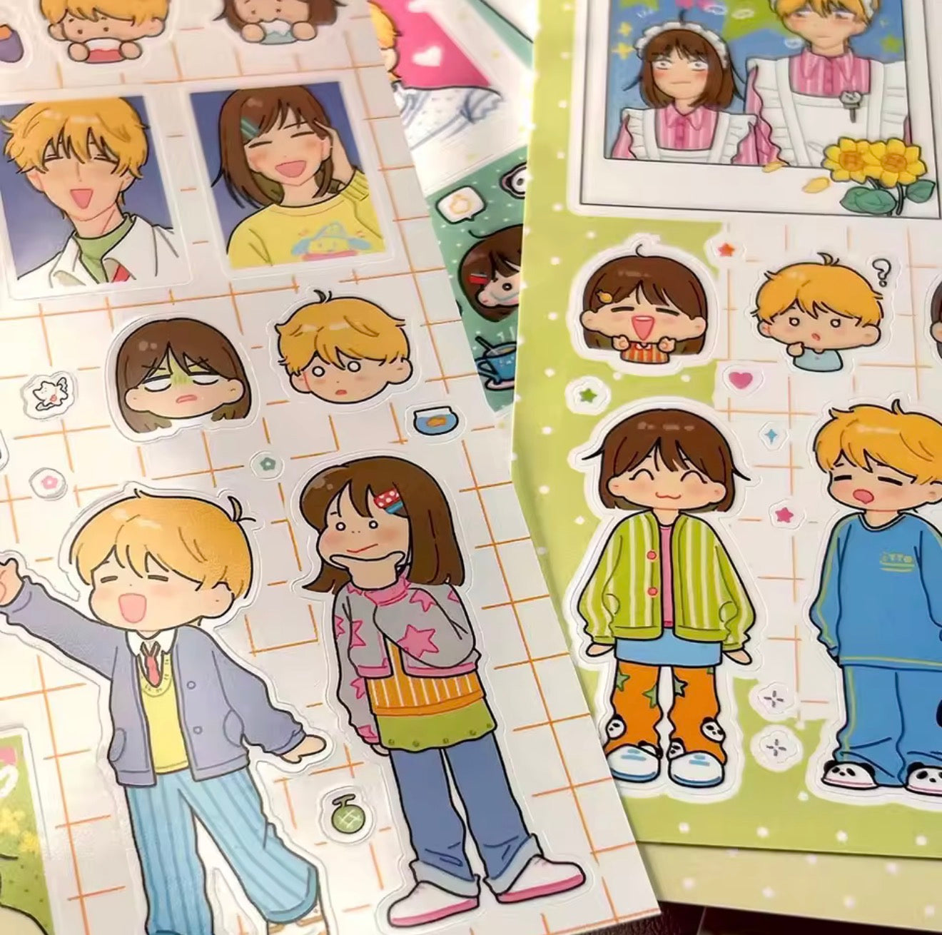 Skip and Loafer Sticker Sheets
