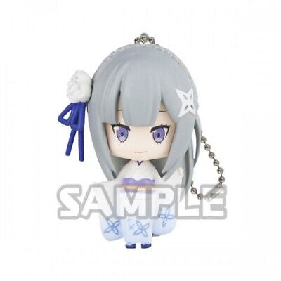 Re Zero Mini Figure Keychain Kimono Version Gasha by Bandai