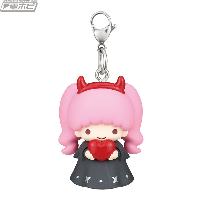 Sanrio Characters Heart Little Devil Gashapon Mini figure Keychain