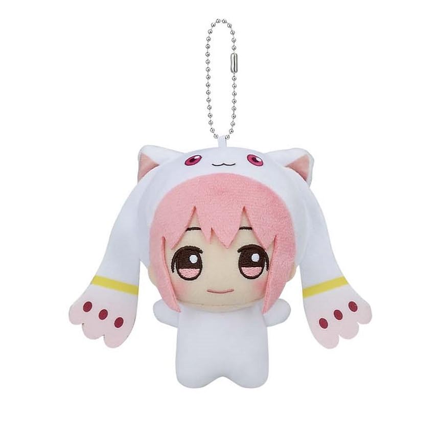 Puella Magi Madoka Magica Chibigurumi Kyubey Ver Costume Madoka Kaname Plush Doll