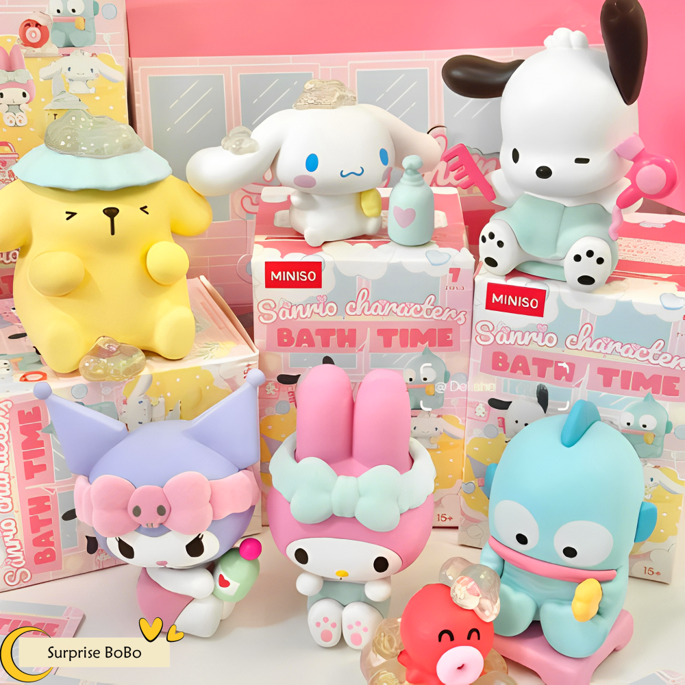 Sanrio Bath Time Blind Box figure by Miniso