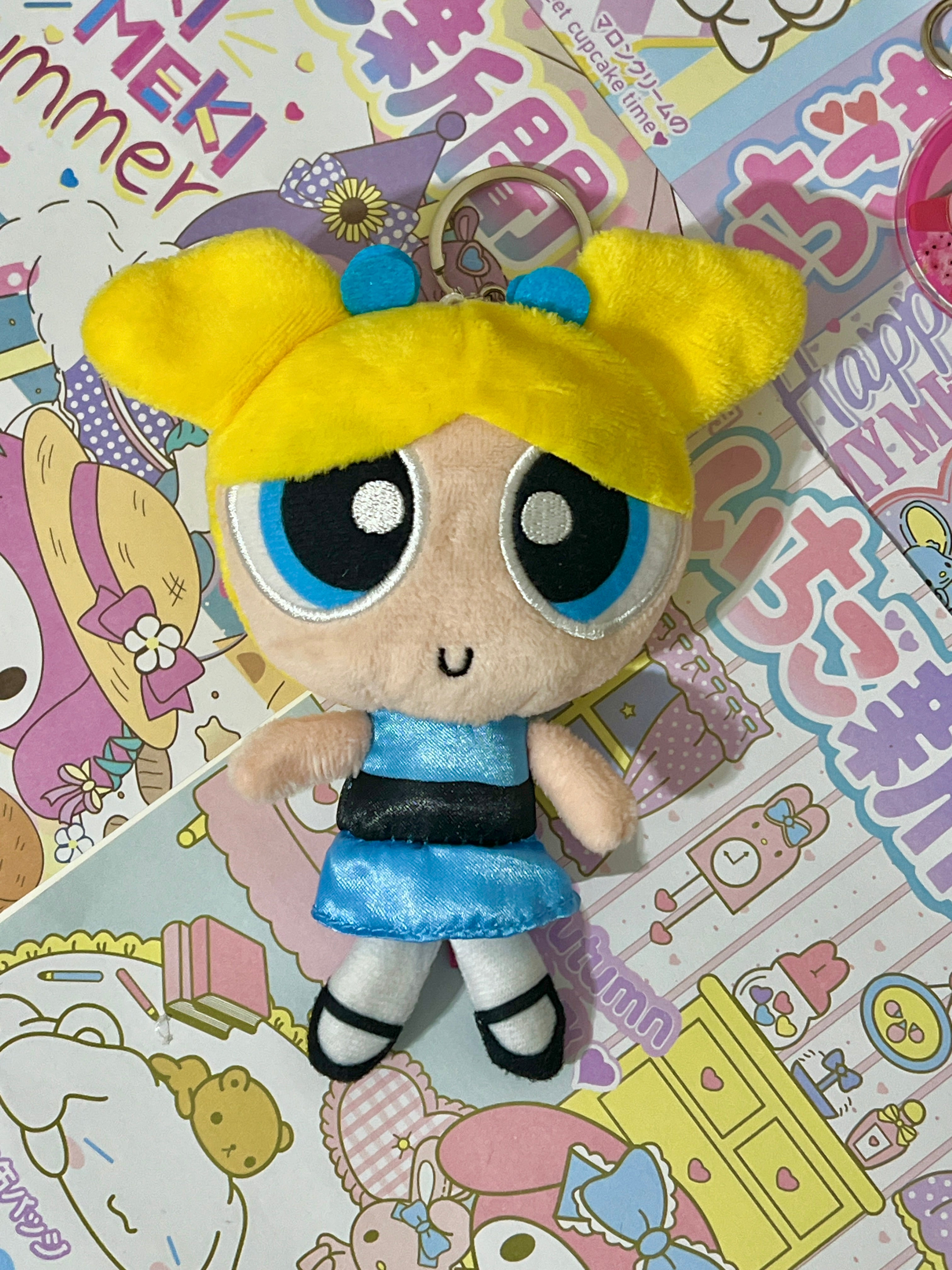 Powerpuff Girls Original Plush Keychains