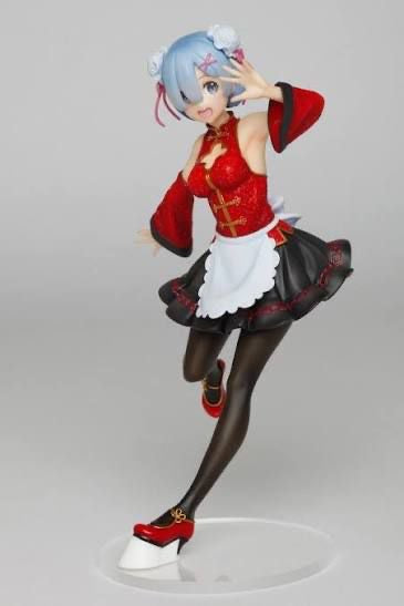 Re:Zero Rem Red China Maid Dress Ver. by Taito Re Zero