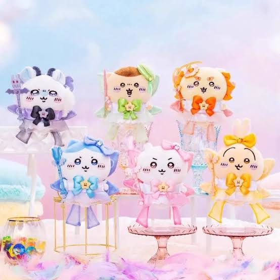 Chiikawa Magical Chiikawa Plush Keychain JP RARE