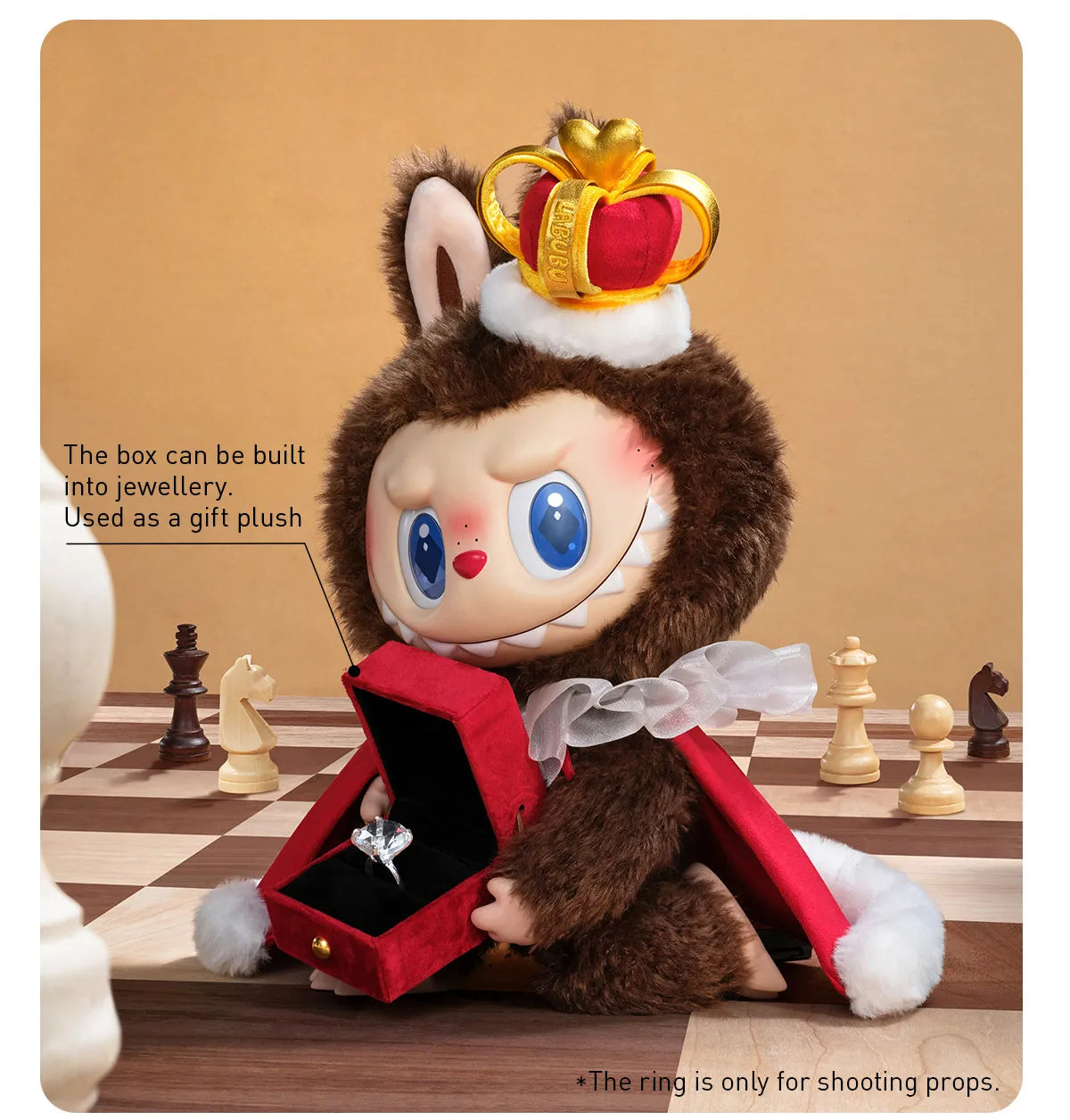 Pop Mart The Monsters Labubu Let’s Checkmate Vinyl Plush Figure Collector Edition (RARE)