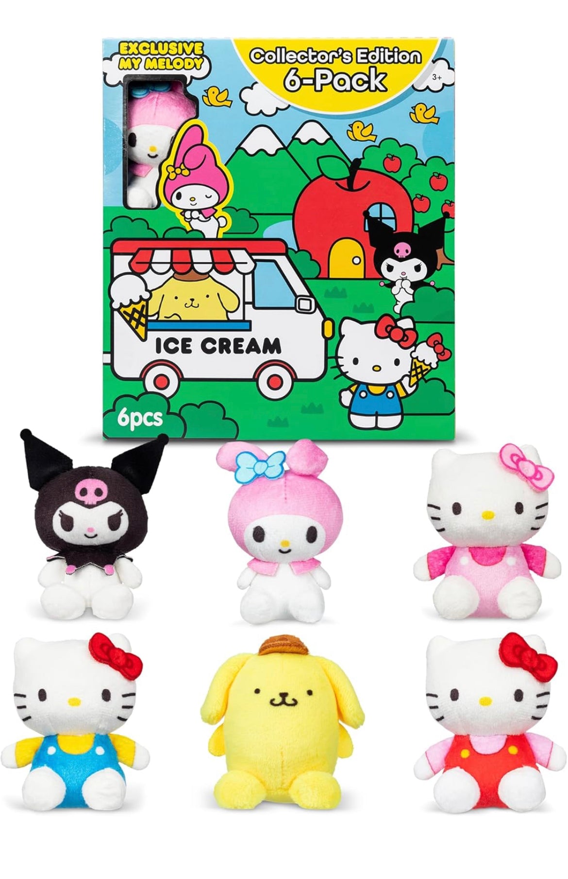 Sanrio Hello Kitty And Friends Sitting Mini Plushies