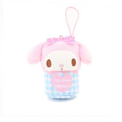 Sanrio My Melody Plush Basket Keychain Charm JP