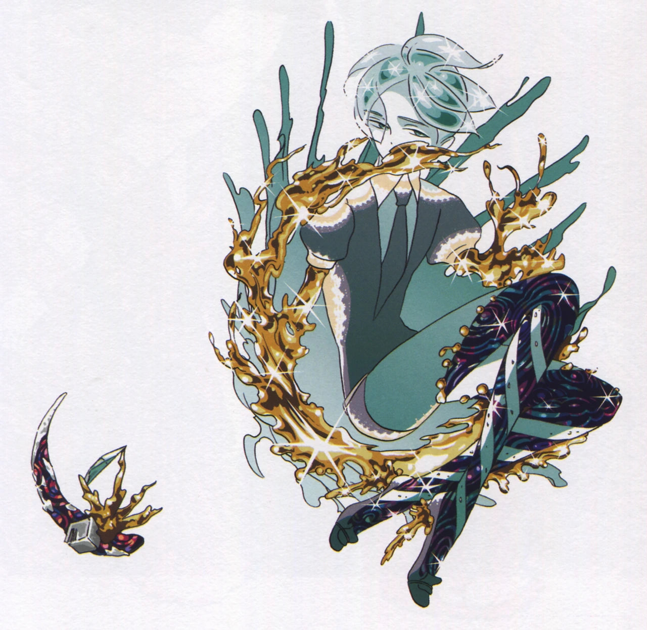 Houseki No Kuni Pseudomorph of love (愛の仮晶) - Ichikawa Haruko Illustration Book (RARE)