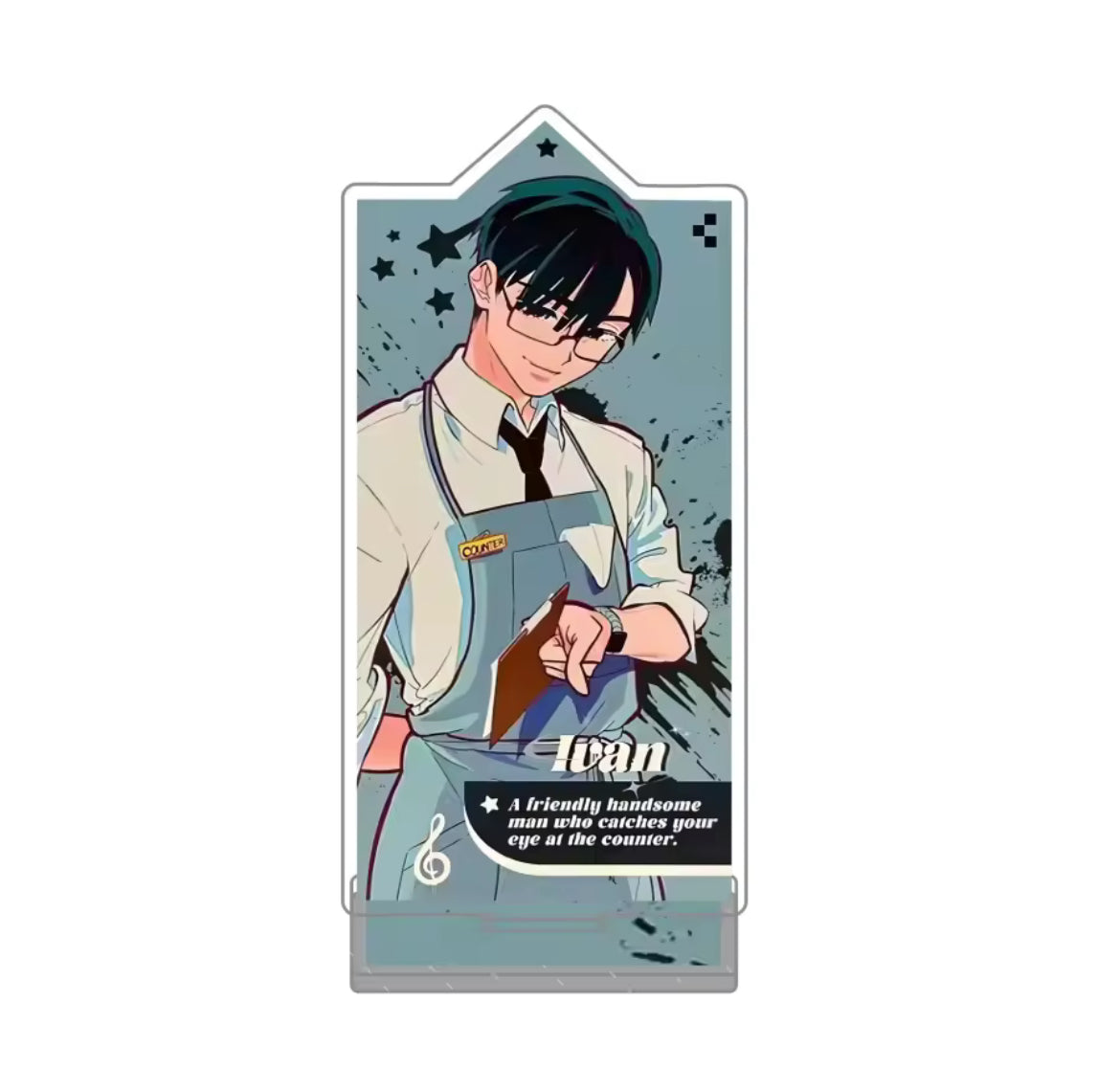 Alien Stage Cafe Themed Acrylic Stands