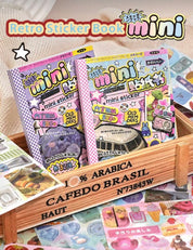 Aesthetic y2k Stationary Comic Style Collage Sticker Book Retro (1 Random Book)