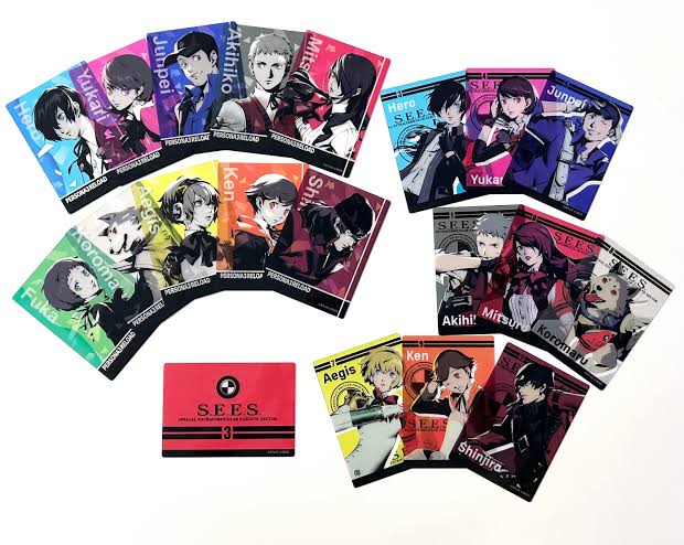 Persona 3 Official Collector Card Blind bag (1 Random)