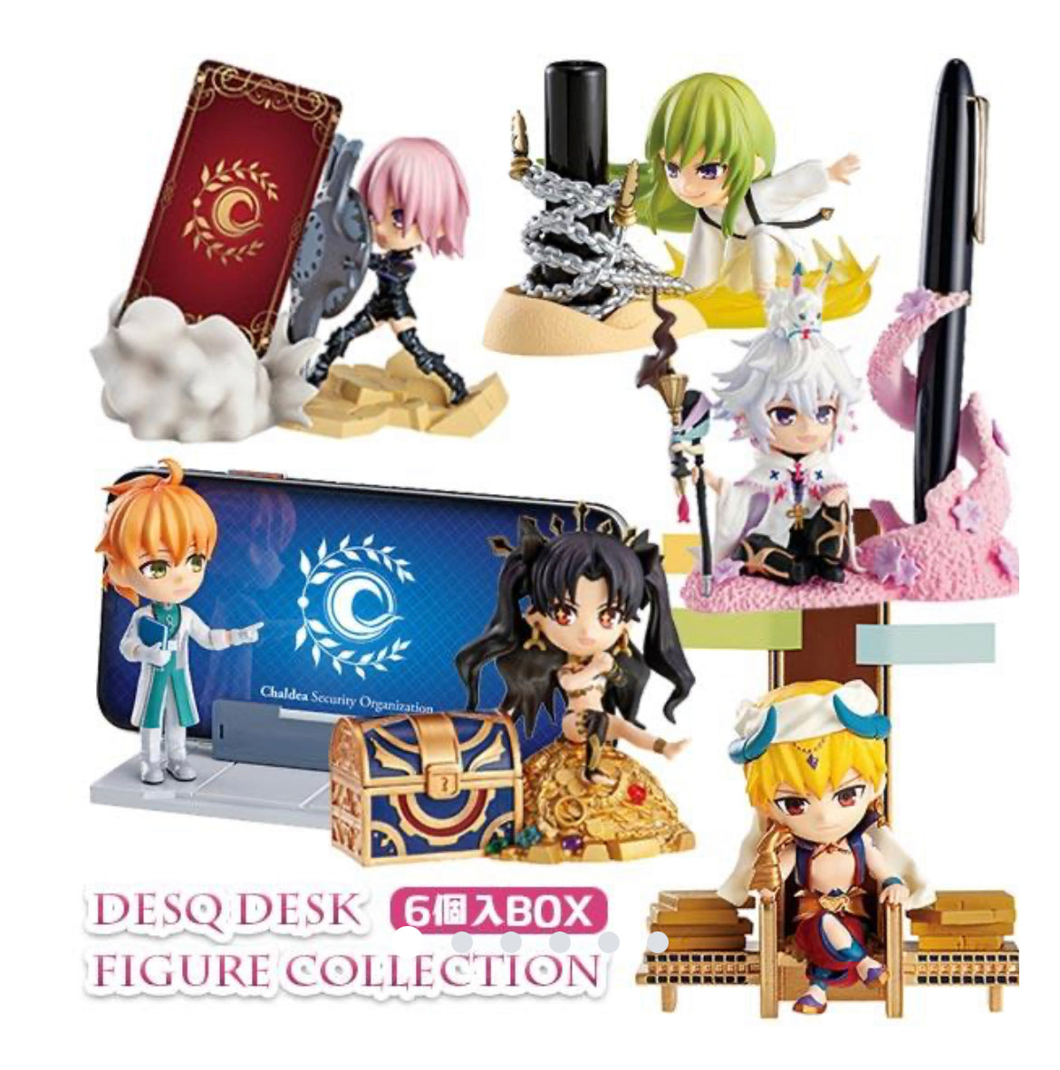 Fate/Grand Order Rement Desktop Companion Figures