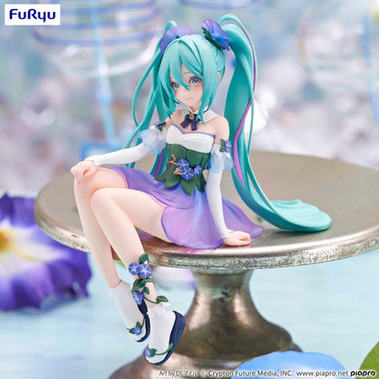 Vocaloid Hatsune Miku Flower Fairy Morning Glory Noodle Stopper figure by Furyu