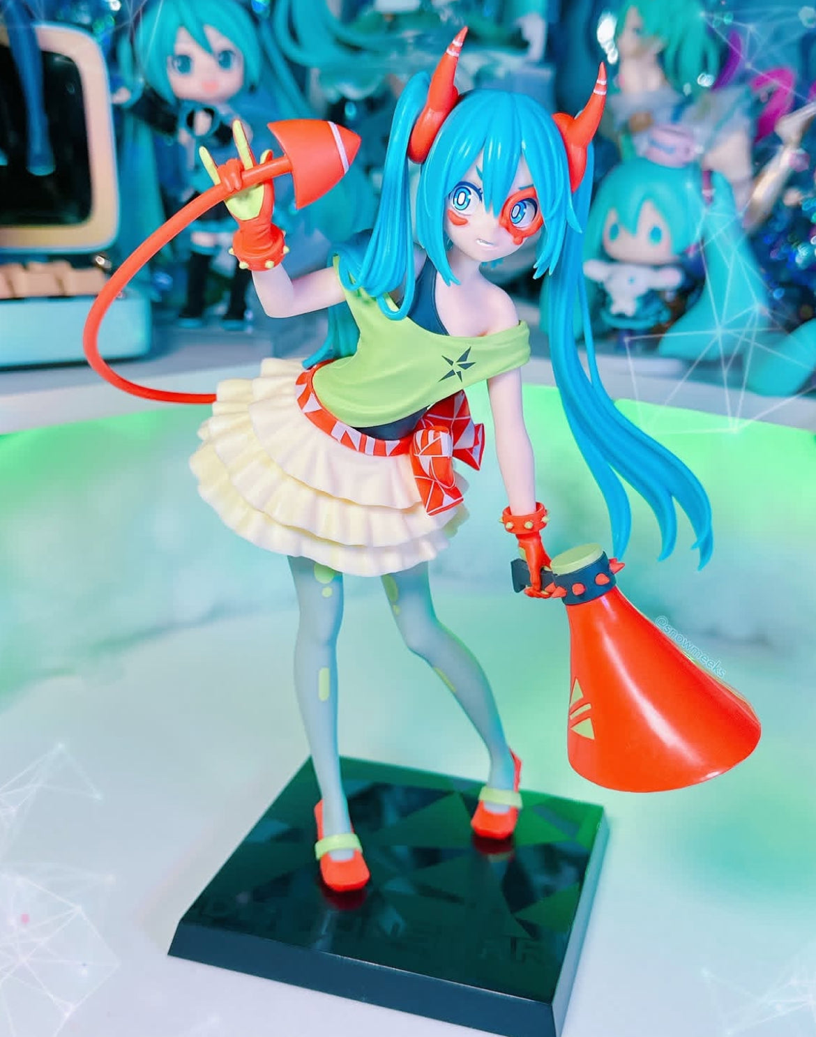 Vocaloid Hatsune Miku DE:MONSTAR T.R. Figure by SEGA