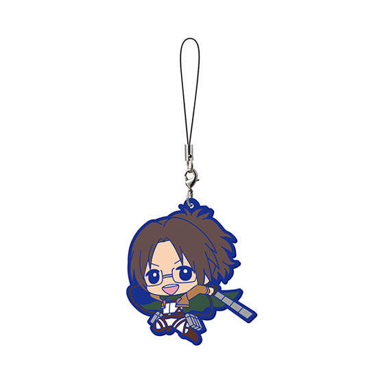 Attack on Titan Character Mascot Rubber Keychain 2018