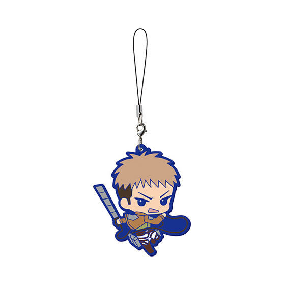 Attack on Titan Character Mascot Rubber Keychain 2018