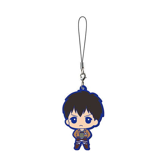 Attack on Titan Character Mascot Rubber Keychain 2018