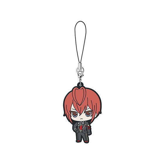 Twisted Wonderland Character Rubber Keychain Gashapon