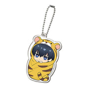 Blue Lock Okurumi Charm Character Mascot Acrylic Keychain Gashapon
