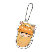 Blue Lock Okurumi Charm Character Mascot Acrylic Keychain Gashapon