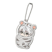 Blue Lock Okurumi Charm Character Mascot Acrylic Keychain Gashapon