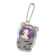 Blue Lock Okurumi Charm Character Mascot Acrylic Keychain Gashapon