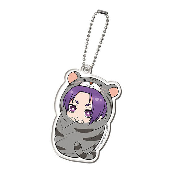 Blue Lock Okurumi Charm Character Mascot Acrylic Keychain Gashapon