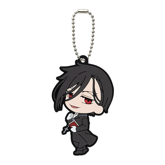 Black Butler School Arc Rubber Keychain Kuroshitsuji