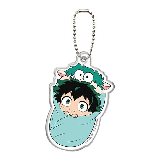My Hero Academia Character Mascot Acrylic Keychain Gashapon